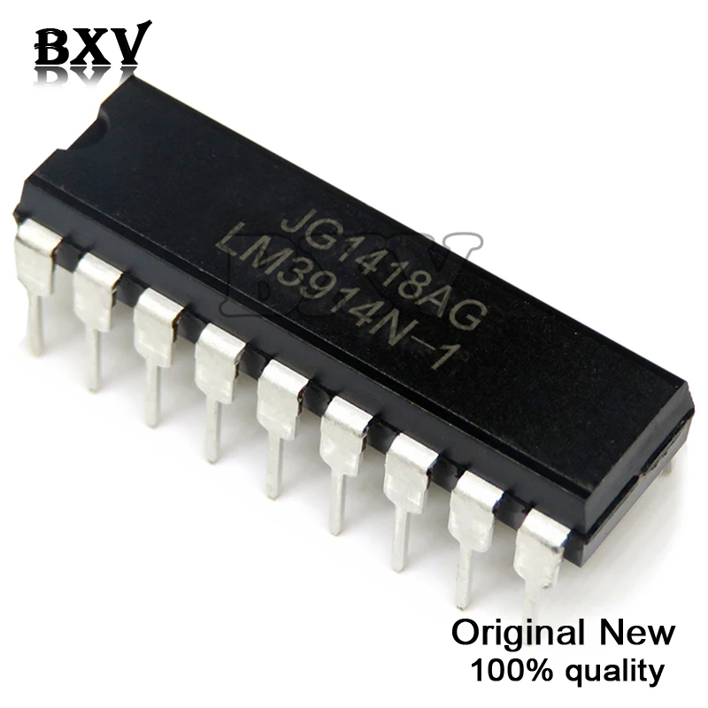 5 шт. LM3914 DIP18 DIP LM3914N-1 DIP-18 LM3914N Бесплатная доставка