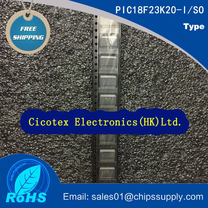 3pcs/lot PIC18F23K20-I/SO 28-SOIC IC MCU 8BIT 8KB FLASH 28SOP PIC18F23K20-I-SO PIC18F23K20T-ISO SOP28