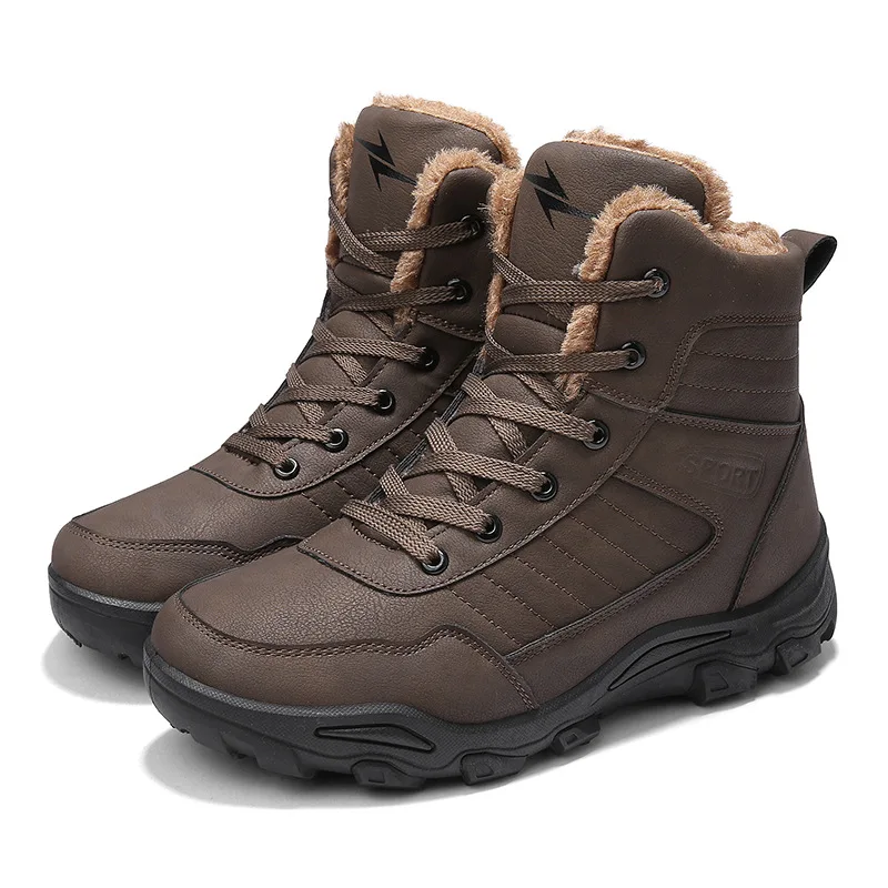 

39-46 men winter boots Non-Slip Comfortable warm 2019 snow boots men #NX810