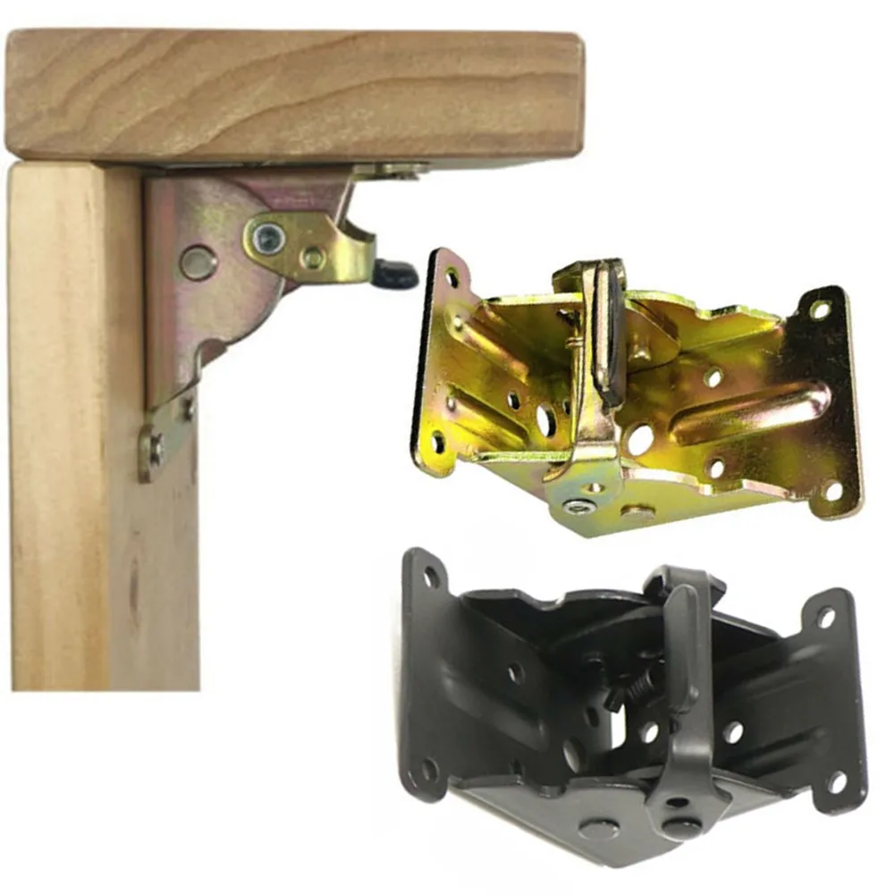 Железные складные петли кронштейны для ножек стола стула удлинения мебельная