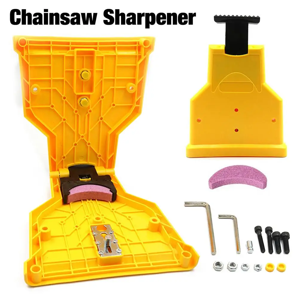 

Teeth Sharpener Saw Chain Sharpener Bar-Mounted Electric Power Chain Sharpener Woodworking Parts With Millstone