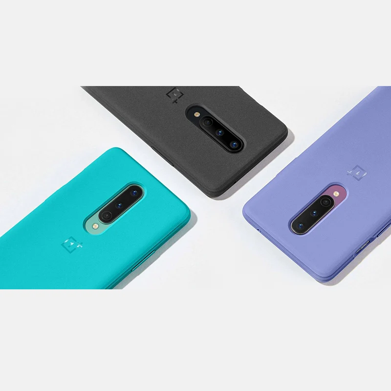 Оригинальный чехол OnePlus Bamper для 8 Pro 7 7T Standstone/Nylon/Karbon подлинный Защитный задняя