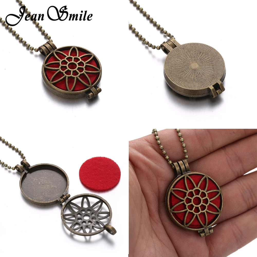 Новое рождественское ожерелье с распылителем для ароматерапии снежинка