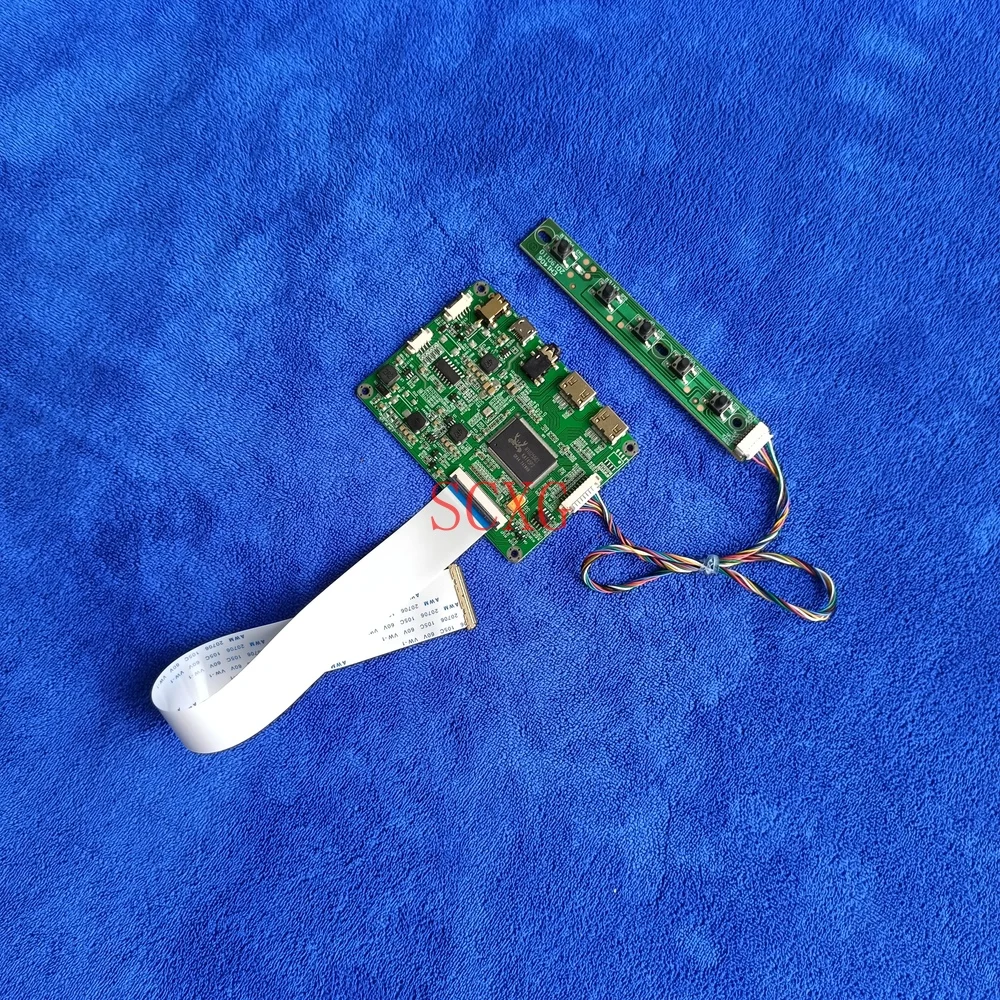 

LCD 5V Micro USB Display Drive Controller Board For B156XTK01.0 B156XTN05.1/2/3 EDP 40-Pin 2-Mini HDMI-compatible KIT 1366*768