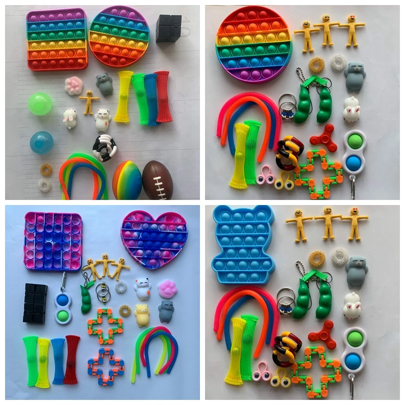 

Strings Marble Relief Gift Fidget Toys Anti Stress Toy Set for Adults Girl Children Sensory Stress Relief Antistress Toys