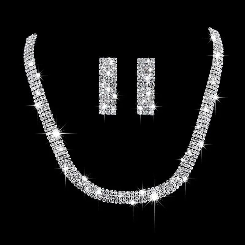 Недорогой взрывоопасный европейский и американский модный набор ювелирных