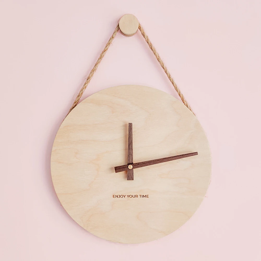 3d wall clock wooden nordic wall clock modern design digital clocks home living room wall watch decoration christmas gifts free global shipping