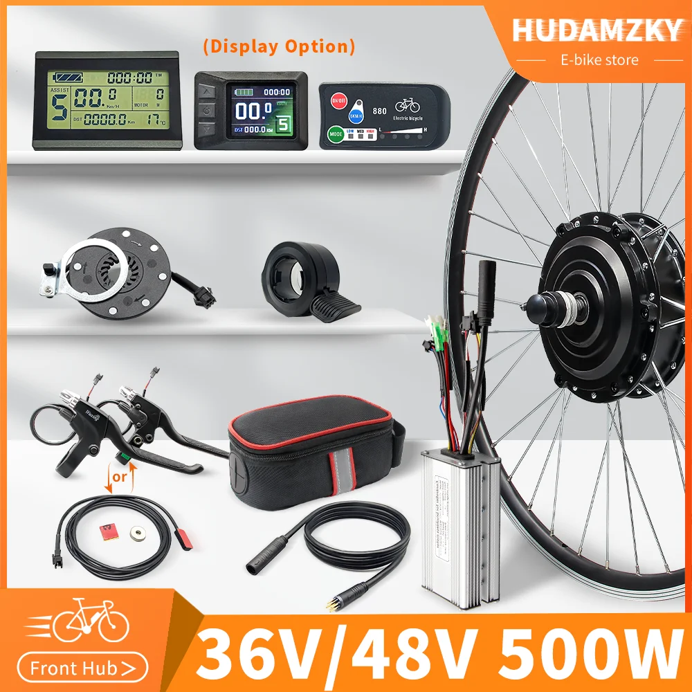 Electric Bike Conversion Kit 36/48V 500W 16