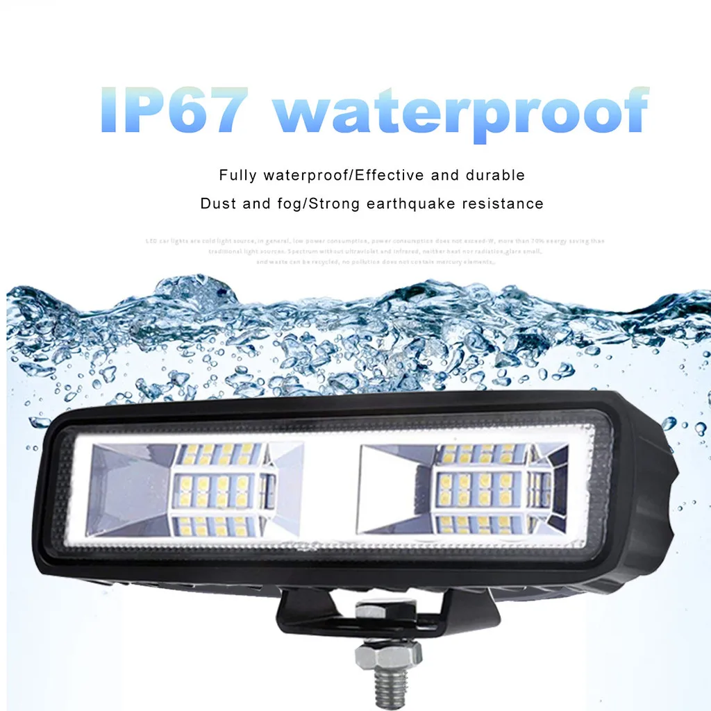 Светодиодный точечный светильник s 6 дюймов 48 Вт 16 светодиодный рабочий белый