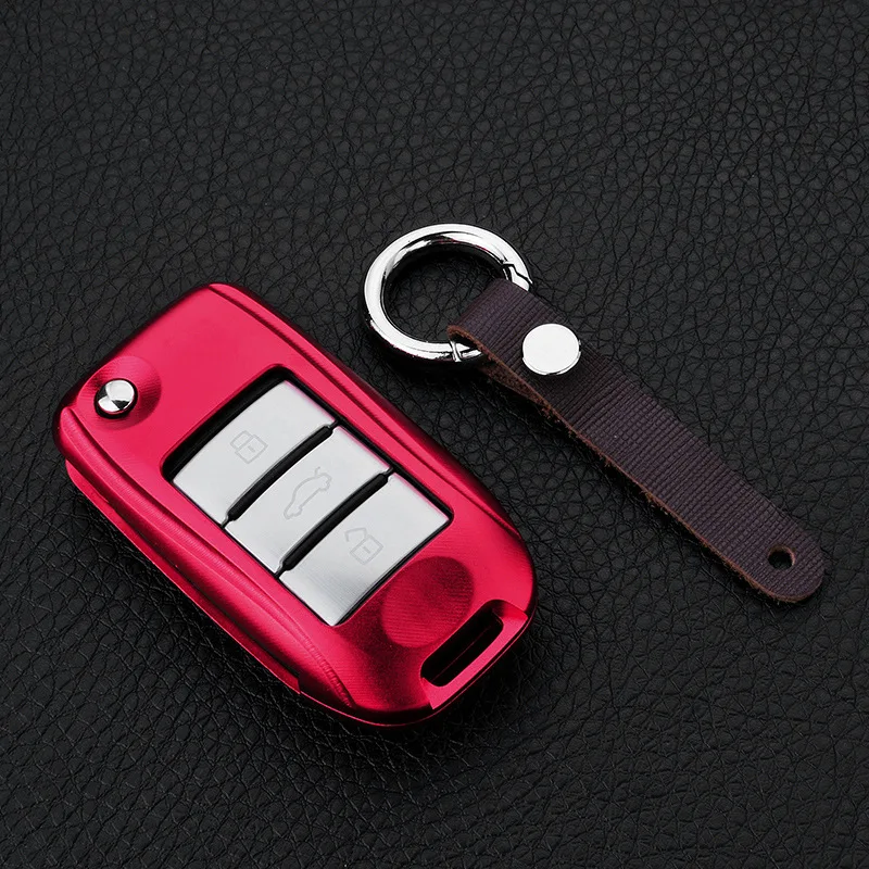 Алюминий брелок для автомобильных ключей чехол в виде ракушки сумка пульта