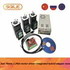 3 комплекта 76 мм 2.2Nm замкнутая петля шаговый двигатель JSS57-2.2 с приводом от двигателя интегрированный Гибридный servo  4 оси USB mach3 карты и 350w36v мощность
