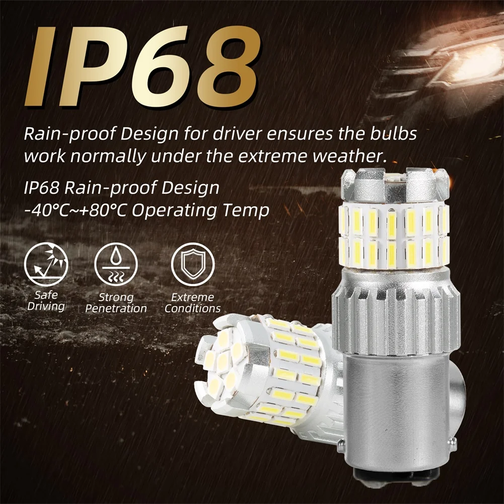 

Turn Signal Lights 1157 BAY15D-36SMD Automotive Tail Bulb Brake Light Car Led Turning Reverse Lights Daytime Running Signal Lamp