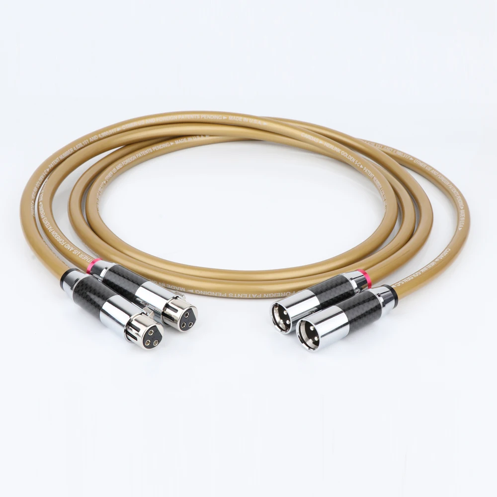HI-End Hexlink GOLDEN 5-C Copper HIFI XLR Cable Pure OCC Dual | Электроника