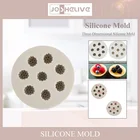 1 шт., силиконовая форма для выпечки, с 8 отверстиями