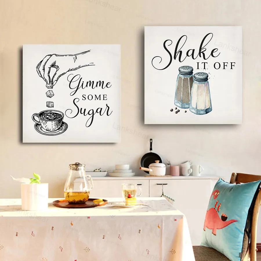 Постеры для кухни постеры настенные поп-картины на холсте декор скандинавской