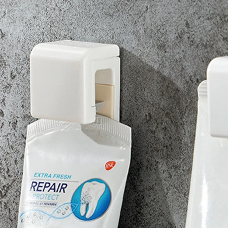 Самоклеящаяся подставка для зубной пасты подвесной держатель очищающего