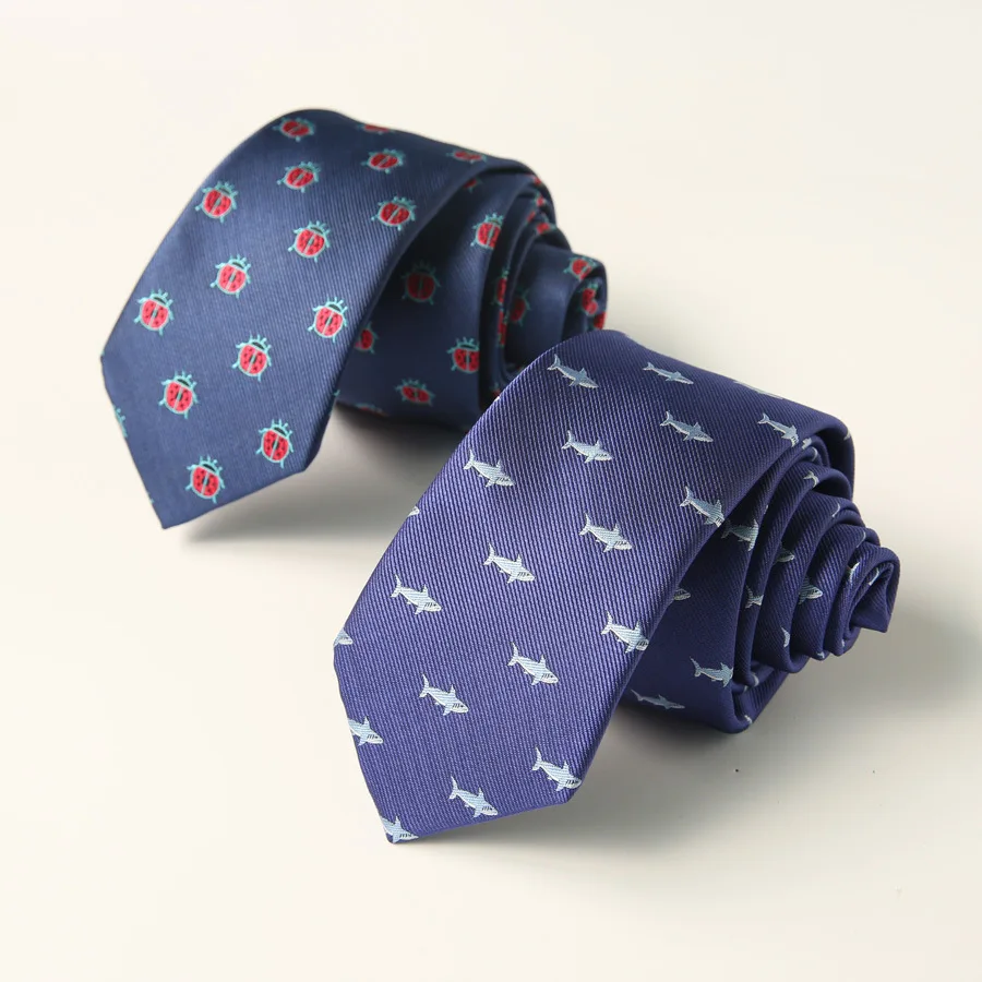 

2020 6 см Полиэстеровые галстуки для мужчин и женщин на каждый день платье животные Gravatas галстук для свадебной вечеринки аксессуар подарок из...