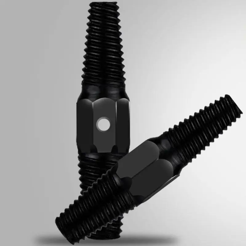 

4" 6" Double-head Tap Faucet Valve Screw Extractor Set Damaged Broken Wire Water Pipe Bolt Remover Multipurpose House