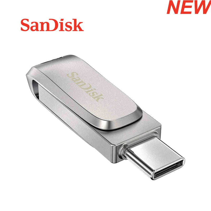 sandisk usb 3 1 flash drive 32gb 64gb 128gb 256gb 512gb otg typec pendrive metal u disk 150mb sdddc4 memory stick for phonepc free global shipping