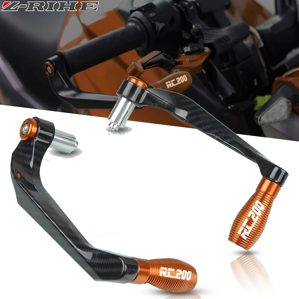 

Универсальная защита рычага тормоза и сцепления для мотоцикла с ЧПУ, 7/8 дюйма, 22 мм, протектор рычага сцепления для RC200 RC 200, 2014, 2015, 2016, 2017