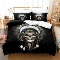 3d the skeleton sets duvet cover set with pillowcase twin full queen king bedclothes bed linen