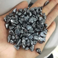 1kg 100 natural terahertz irregular gravel stone mineral chips diy jewelry making fish tank aquarium office shop decoration