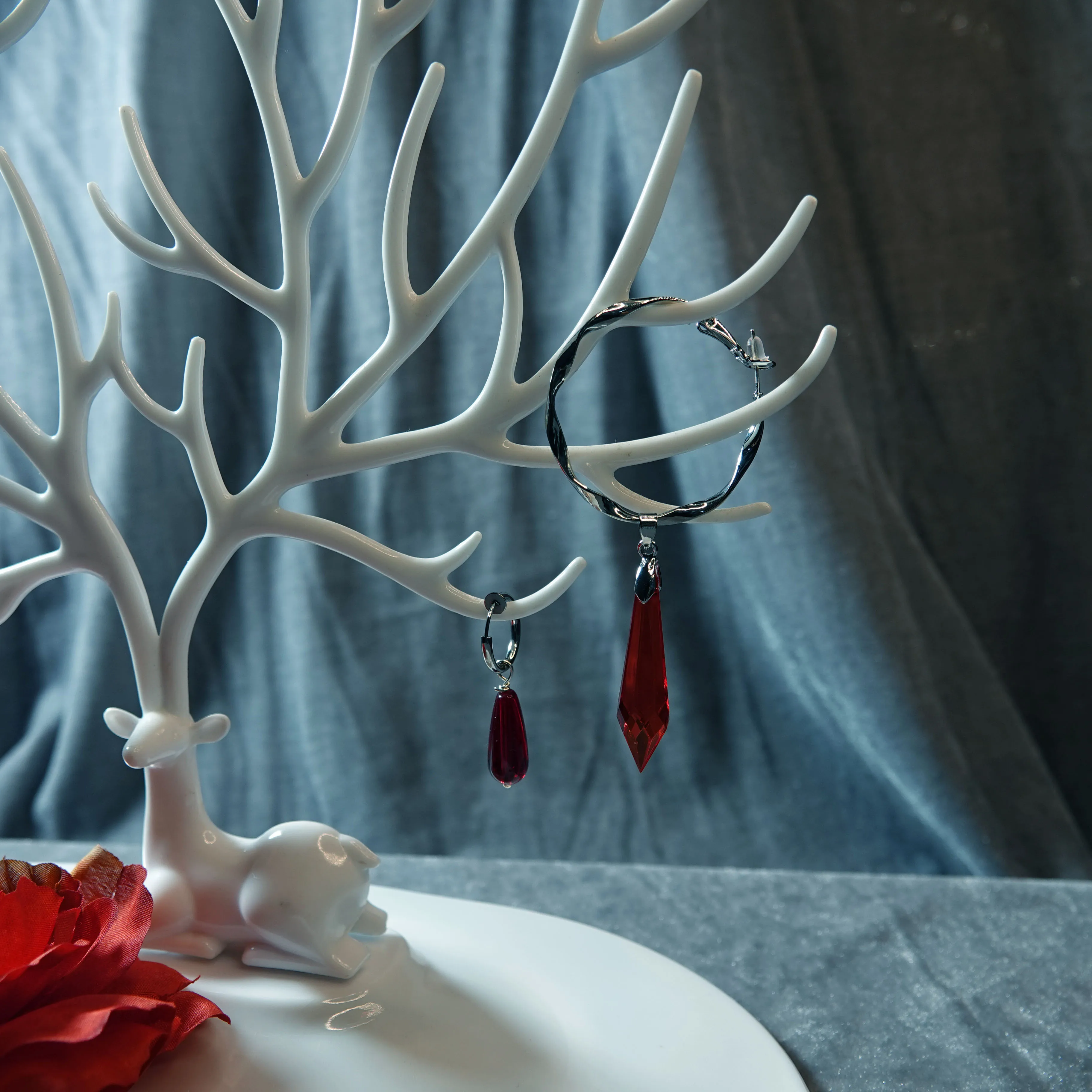 Серьги TGCF ручной работы для косплея Подарочные ювелирные украшения в стиле аниме