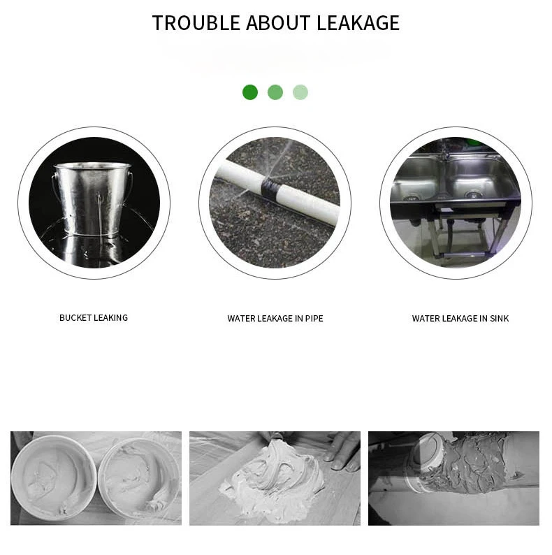 Сверхпрочная волокнистая Водонепроницаемая ремонтная лента для предотвращения