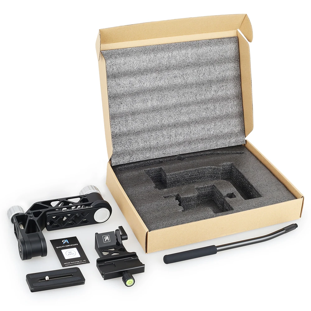 Головка шарнирного трипода GH7 360 ° 720 панорамная для телескопа объектива DSLR камеры