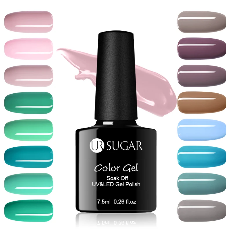 Ur Sugar замочить от УФ Гель-лак Чистый Блеск Цвет Гель-лак для нейл-арта Салон Советы праймер гель лак 7,5 мл