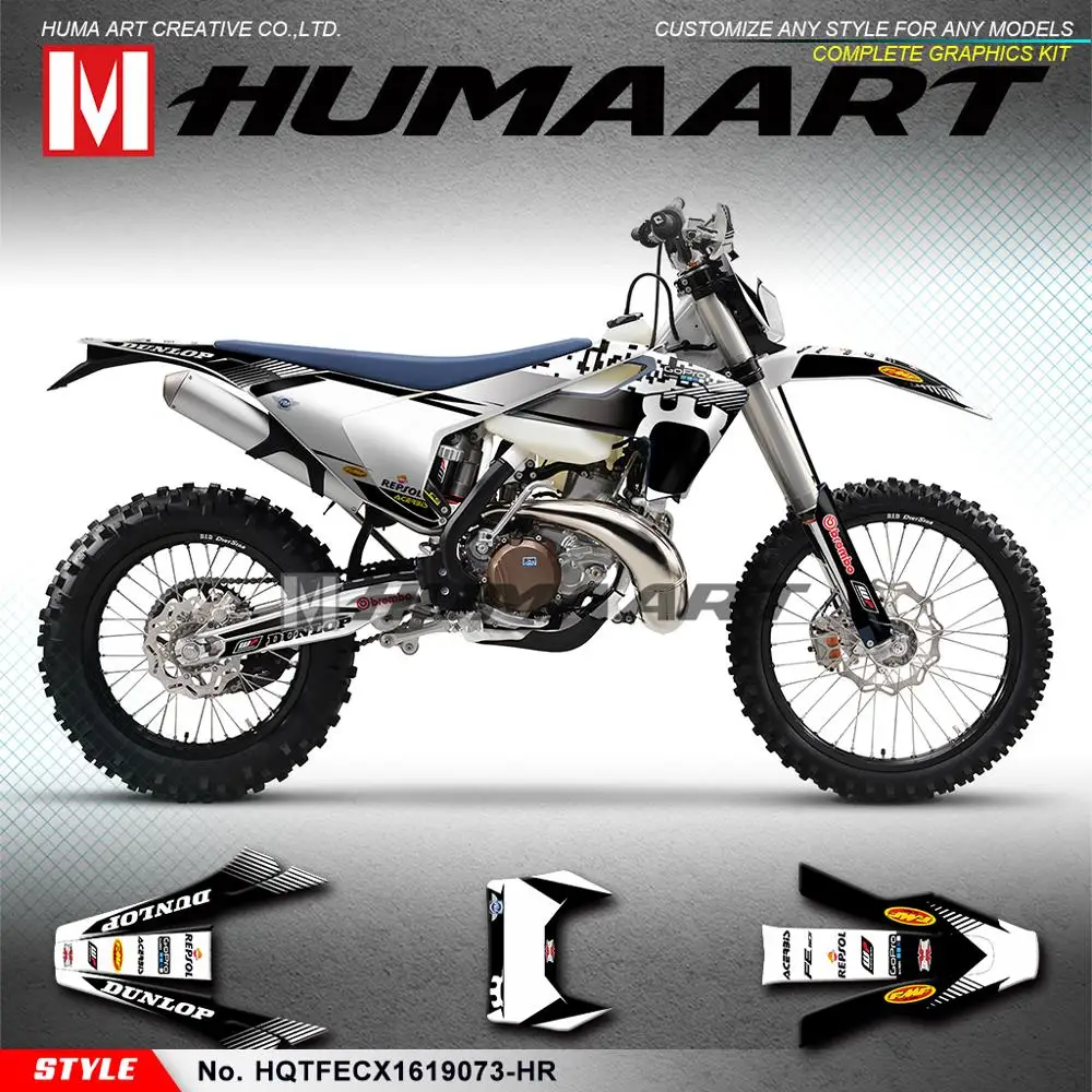 Наклейки huпера для команды виниловые наклейки TE FE TX FX FS TC FC 125 150 250 300 350 450 501 2016 2017 2018