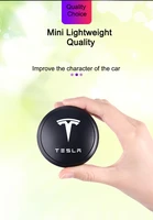 car air freshener car perfume instrument seat aromatherapy car styling ufo shape scent decor for tesla model 3 x y s
