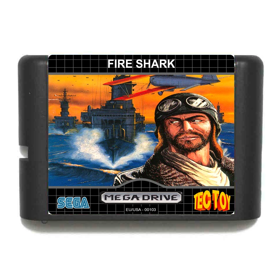 

Fire Shark 16 bit MD игровая карта для Sega Mega Drive для Genesis