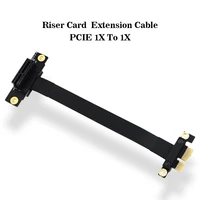 pcie riser card adapter pci express extension cable 90 degree 36 pin 1x to 1x graphics card converter cables for motherboard