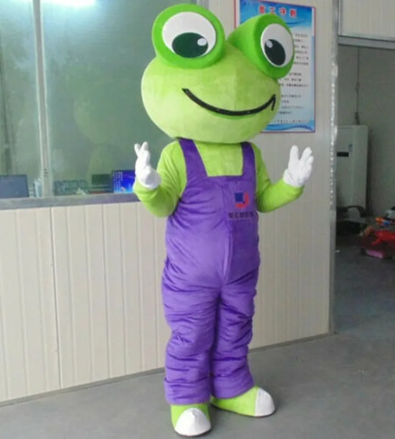 

Halloween Frogs Mascot Costume Suits Cosplay Party Dress Clothing Carnival Adult Outdoor Outfits Carnival Halloween Xmas Easter