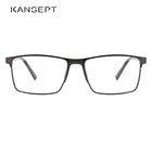 Мужские квадратные классические очки в оправе из нержавеющей стали, TP9056