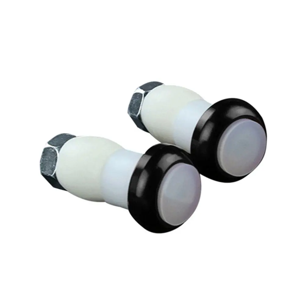 

2PCS/set Battery Powered Bicycle Handlebar Light Bike Signal Lamp Cycling LED Bar End Plugs Indicator Safety Lights