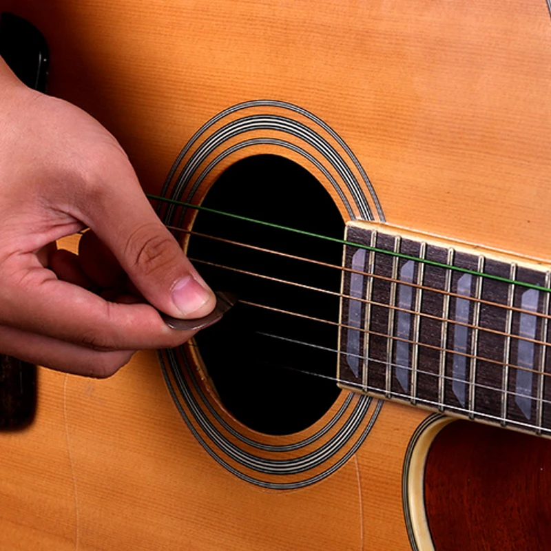 Медиатор металлический в форме сердца 0 3 мм 12 шт|Детали и аксессуары для гитар| |