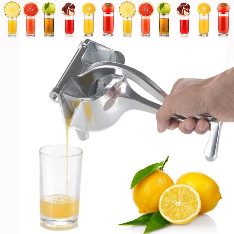 

Manual Juice Squeezer Aluminum Hand Pressure Juicer Pomegranate Orange Lemon Sugar Cane Fresh Fruit Juice Squeezer Kitchen Tools