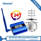 Ретранслятор сигнала GSM 2G 3G 900 МГц Lintratek Band 8, бесплатная доставка, GSM LTE 1800, усилитель сигнала для Мобильный телефон, голосового вызова
