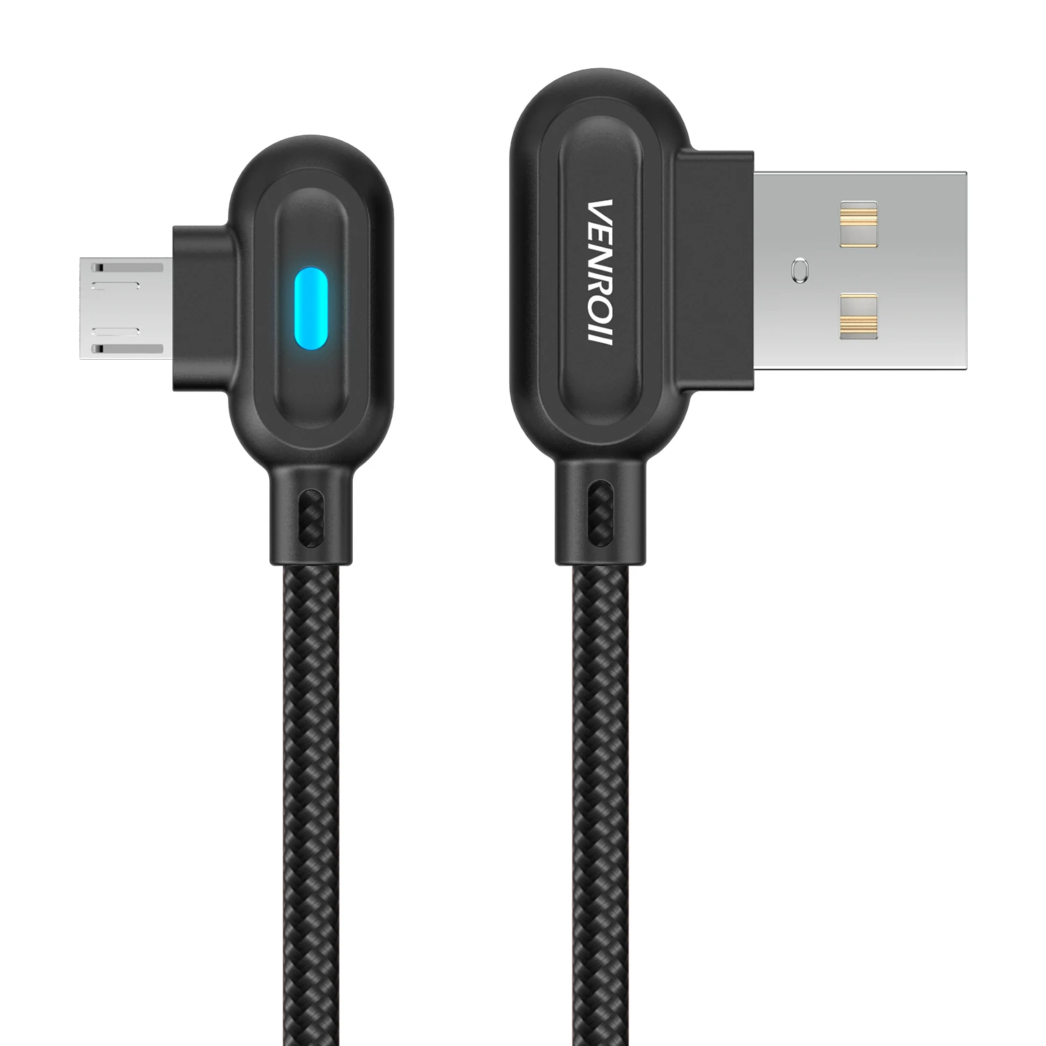 Venroii кабель Micro USB 1 м 2.4A для быстрой зарядки и синхронизации данных для samsung J5 S7 Xiaomi Redmi Note 3 4 5 huawei Honor 7