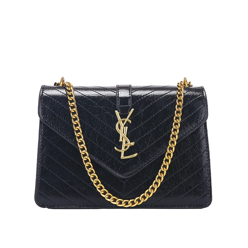 

Fashion texture small bag handbag 2021 new tide broadband chain shoulder messenger bag women
