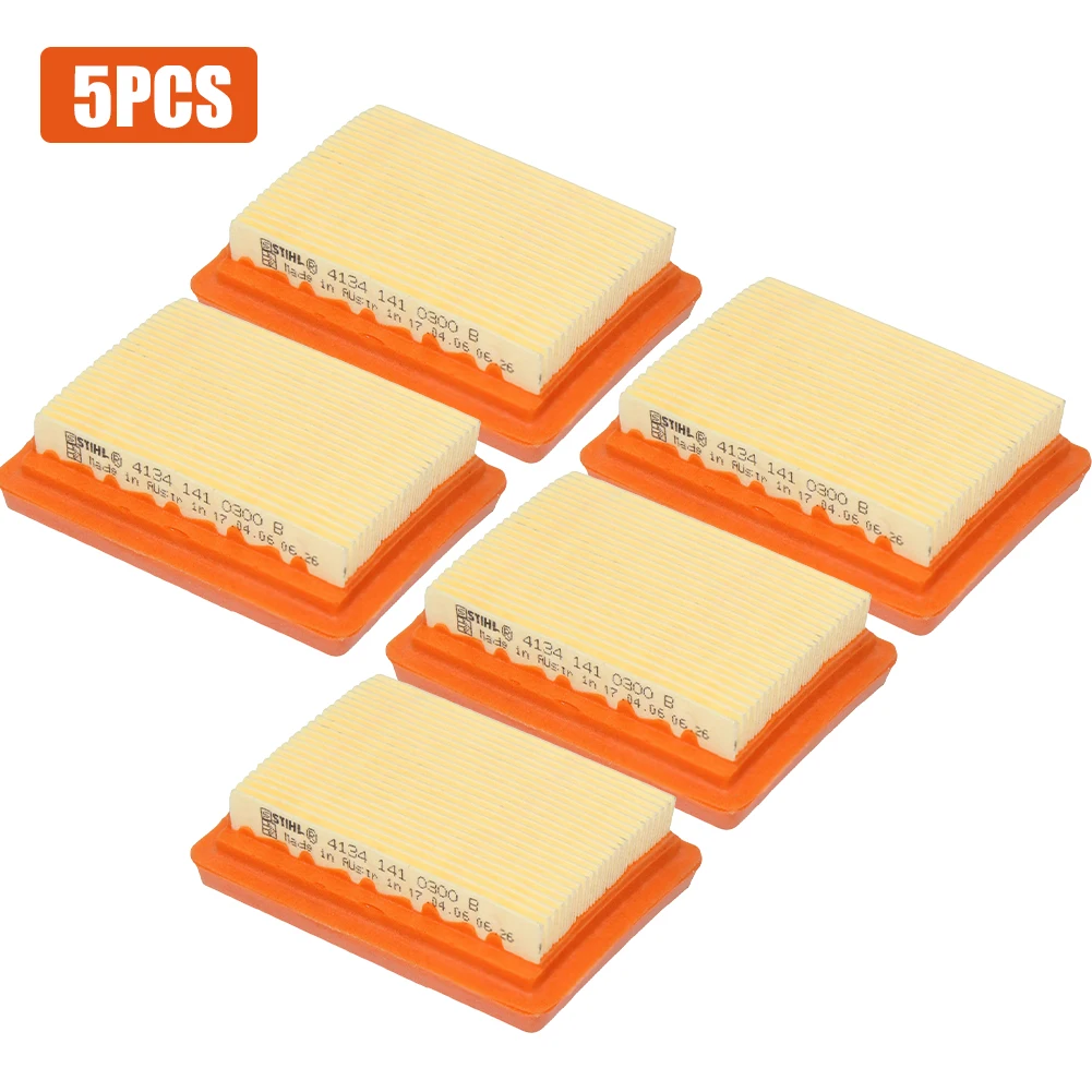 

5Pcs Air Filters Fit For Stihl Carburetor FS120 FS200 FS250 FS300 FS350 FS400 FS450 Trimmer Chainsaw Quick Delivery Wholesale