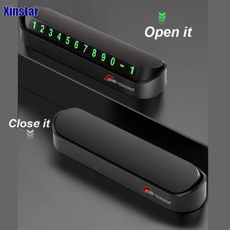 Автомобильный номерной знак наклейка для парковочной карты Audi A3 A4 A5 A6 A7 A8 TT Q3 Q5 Q7 A1