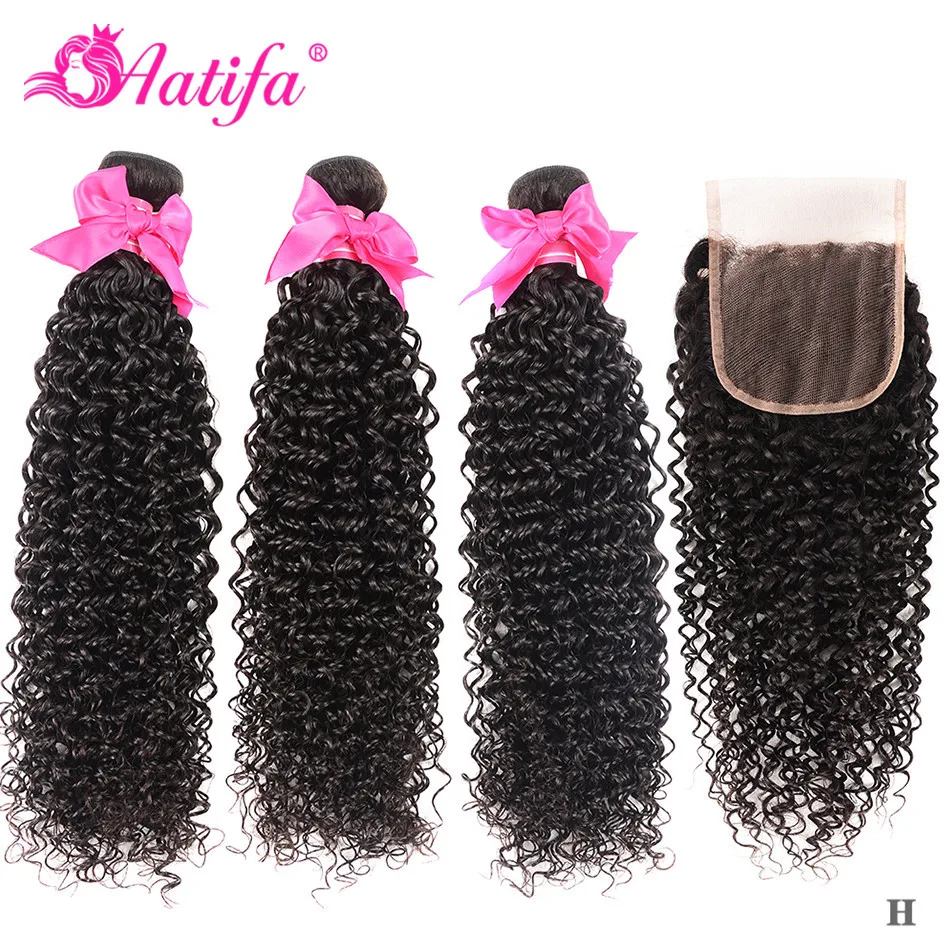 

Бразильские 3 пучка, курчавые вьющиеся пучки с застежкой, 100% человеческие волосы, пупряди реми с застежкой для черных женщин, предварительно...