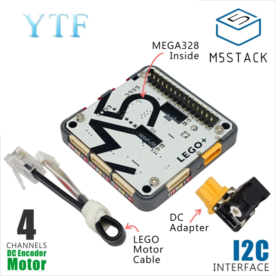 M5Stack LEGO + четырехъядерный модуль контроллера совместим с Lego Built