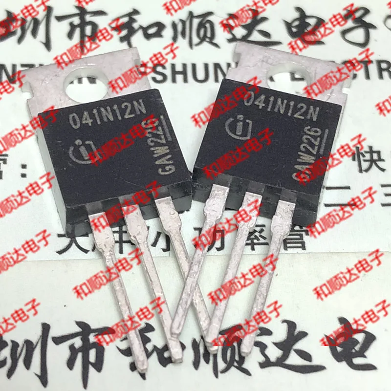 

10 ./ IPP041N12N3G 041N12N, TO-220 120V 120A