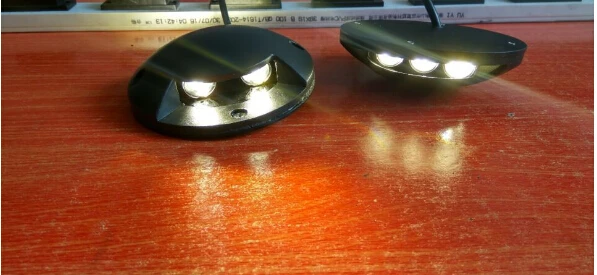 6 шт. 2 Вт 3 4 светодиодный подземный свет полупрозрачная боковая Т образная лампа