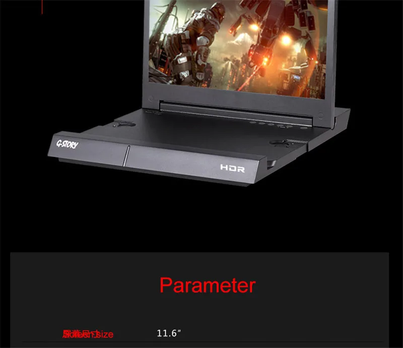 G-story 11,6 дюймов HDR FHD 1080p Hd дисплей для Ps4 портативный игровой монитор для ухода за глазами для оригинальной Ps4 с Freesync