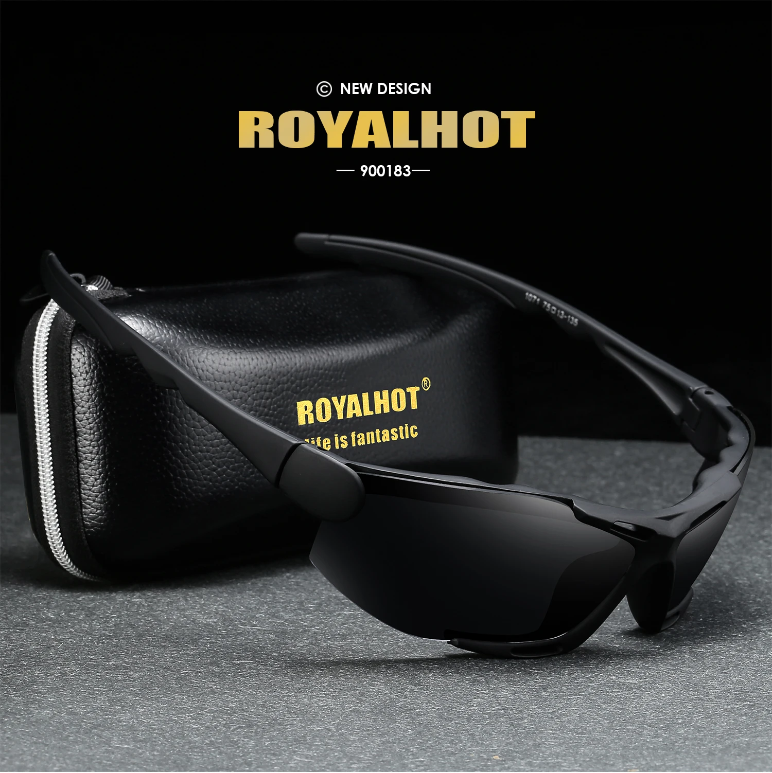 

RoyalHot Men Women Polarized Elastic Sports Sunglasses Vintage Sun Glasses Retro Eyewear Shades Oculos masculino Male 900183